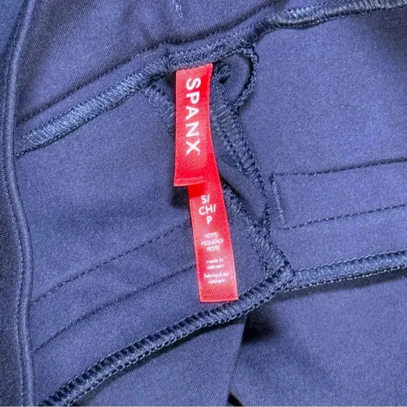Spanx Pull on Slim Fit Pants, Navy Blue, Size S - Picture 3 of 10